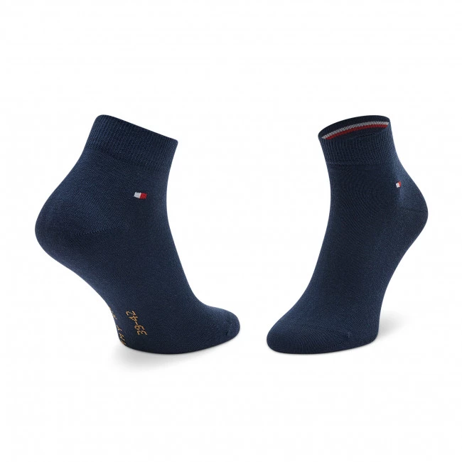 Accessoires Lot De 2 Paires De Chaussettes Hautes Homme Tommy Hilfiger - 701220249 Khaki 001 Marron, Bleu Marine 5 Accessoires Lot De 2 Paires De Chaussettes Hautes Homme Tommy Hilfiger - 701220249 Khaki 001 Marron, Bleu Marine – Image 3