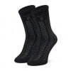 Accessoires Chaussettes Hautes Femme Tommy Hilfiger - 701220258 Black 004 Noir -Tommy Hilfiger Soldes 8720245385848 0088 2