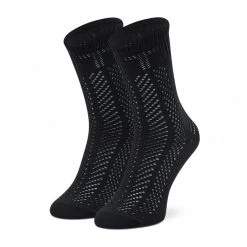 Accessoires Chaussettes Hautes Femme Tommy Hilfiger - 701220258 Black 004 Noir