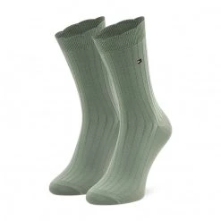Accessoires Chaussettes Hautes Femme TOMMY HILFIGER - 701220261 Green 003 Vert