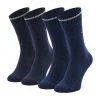 Accessoires Chaussettes Hautes Femme Tommy Hilfiger - 701220710 Navy 002 Bleu Marine