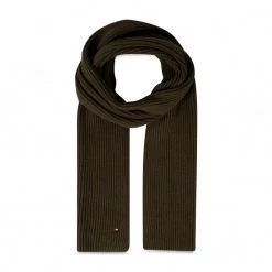 Accessoires Foulard TOMMY HILFIGER - Essential Flag Knitted Scarf AM0AM10365 0H7 Kaki