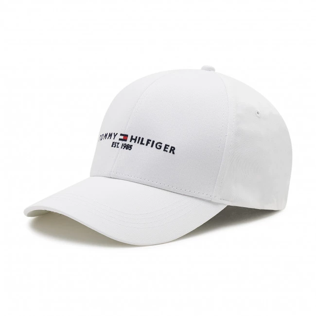 Accessoires Casquette TOMMY HILFIGER - Th Established Cap AM0AM07352 YCF Blanc 3 Accessoires Casquette TOMMY HILFIGER - Th Established Cap AM0AM07352 YCF Blanc