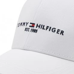 Accessoires Casquette TOMMY HILFIGER - Th Established Cap AM0AM07352 YCF Blanc 10 Accessoires Casquette TOMMY HILFIGER - Th Established Cap AM0AM07352 YCF Blanc -Tommy Hilfiger Soldes a 8720113713544 0067