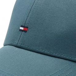 Accessoires Casquette Tommy Hilfiger - Essential Flag AM0AM09482 DA3 Vert -Tommy Hilfiger Soldes a 8720117867601 0007