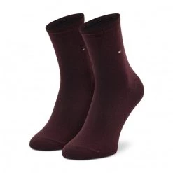 Accessoires Lot De 2 Paires De Chaussettes Hautes Femme Tommy Hilfiger - 701220252 Burgundy 004 Bordeaux 9 Accessoires Lot De 2 Paires De Chaussettes Hautes Femme Tommy Hilfiger - 701220252 Burgundy 004 Bordeaux -Tommy Hilfiger Soldes a 8720245385695 2pack different 0116
