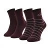 Accessoires Lot De 2 Paires De Chaussettes Hautes Femme Tommy Hilfiger - 701220252 Burgundy 004 Bordeaux 2 Accessoires Lot De 2 Paires De Chaussettes Hautes Femme Tommy Hilfiger - 701220252 Burgundy 004 Bordeaux -Tommy Hilfiger Soldes a 8720245385695 2pack different 0116.1