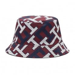 Accessoires Chapeau TOMMY HILFIGER - Bucket Monogram Rev AM0AM10739 0GZ Multicolore -Tommy Hilfiger Soldes a 8720641980173 0165