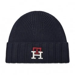 Accessoires Bonnet Tommy Hilfiger - Prep Mono AM0AM10338 DW6 Bleu Marine
