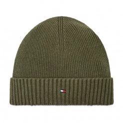 Accessoires Bonnet Tommy Hilfiger - Essential Flag AM0AM10337 0H7 Vert