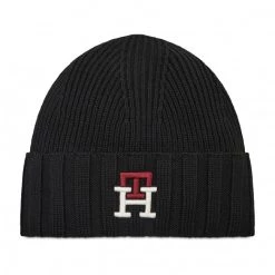 Accessoires Bonnet Tommy Hilfiger - Prep Mono AM0AM10338 BDS Noir